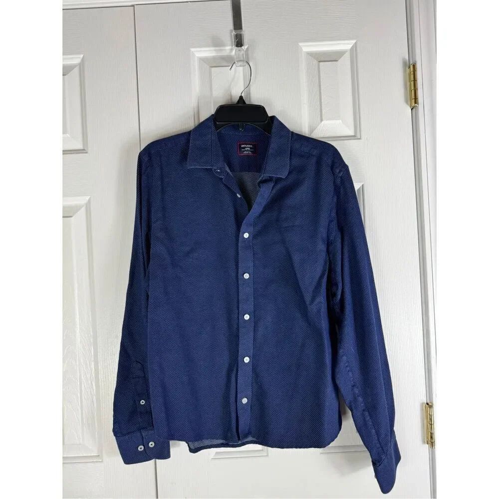 UNTUCKit Mens Button Up Shirt Size Large